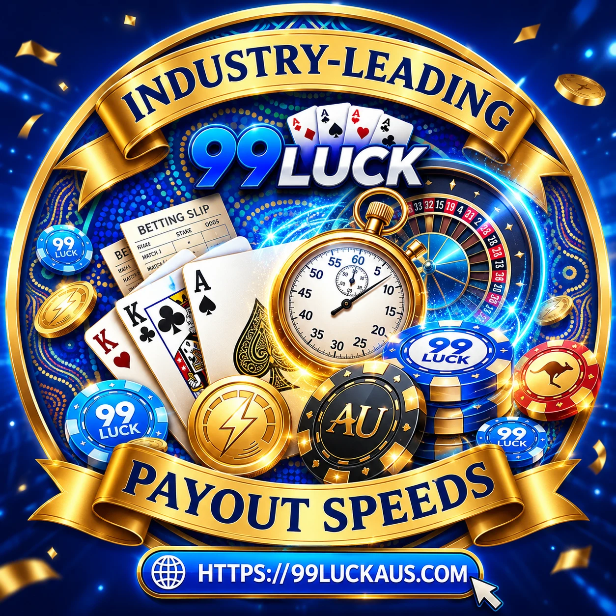 99LUCK security and trust visual