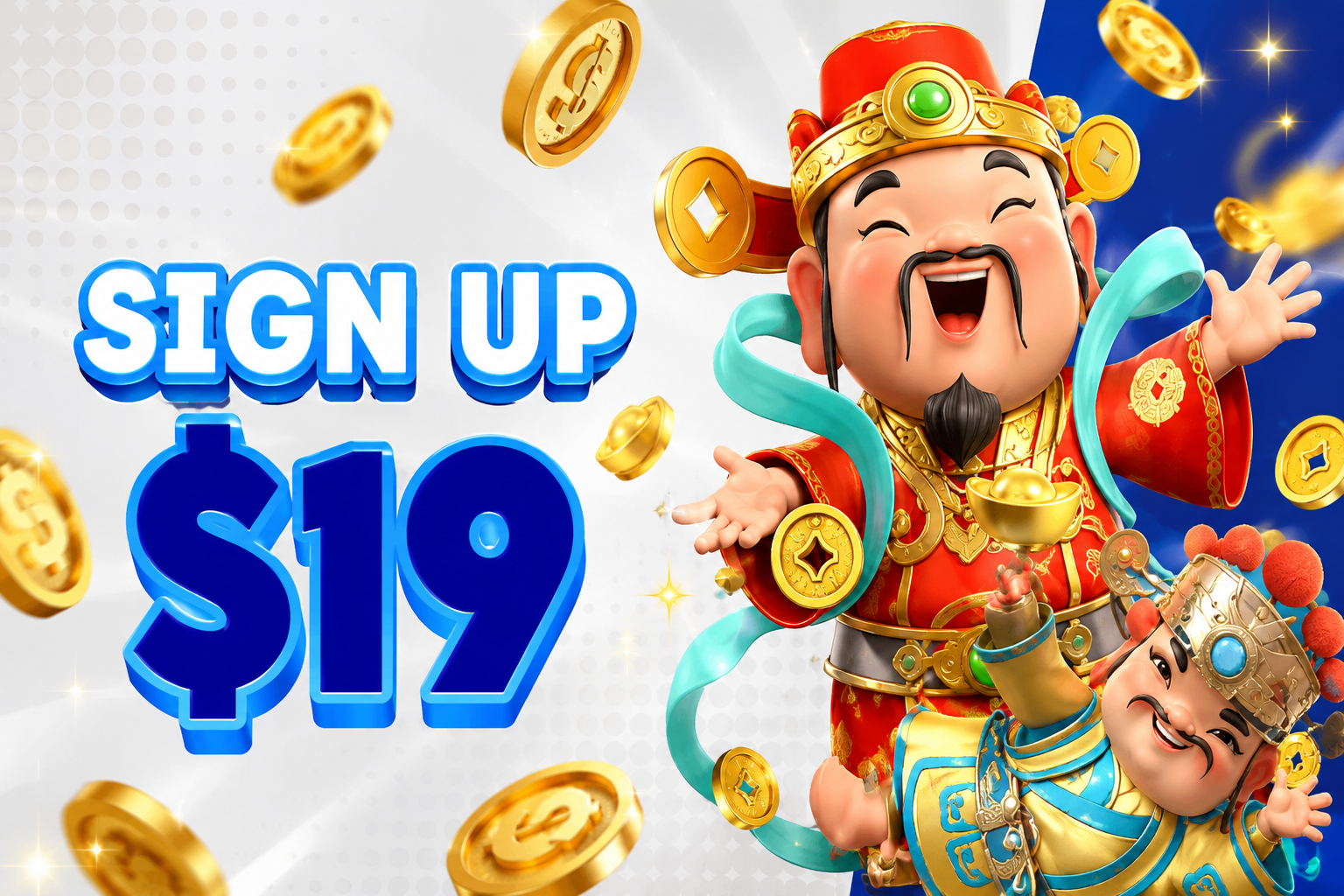 99LUCK sign up bonus promotion