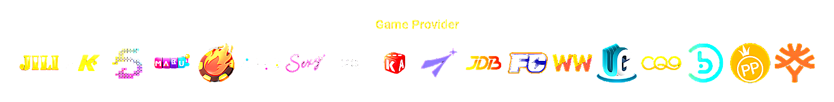 99LUCK game provider logos